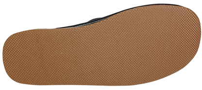 Genuine sheepskin slippers for men, traditional Polish craftsmanship, indoor mules - The Leather Gift Co