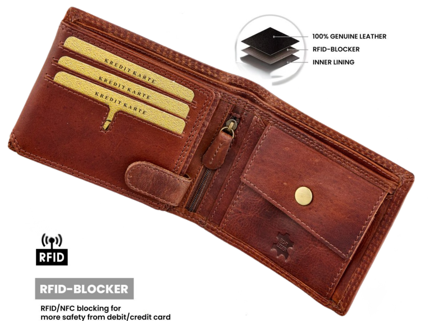 Font options for personalized leather wallet engraving – choose your style