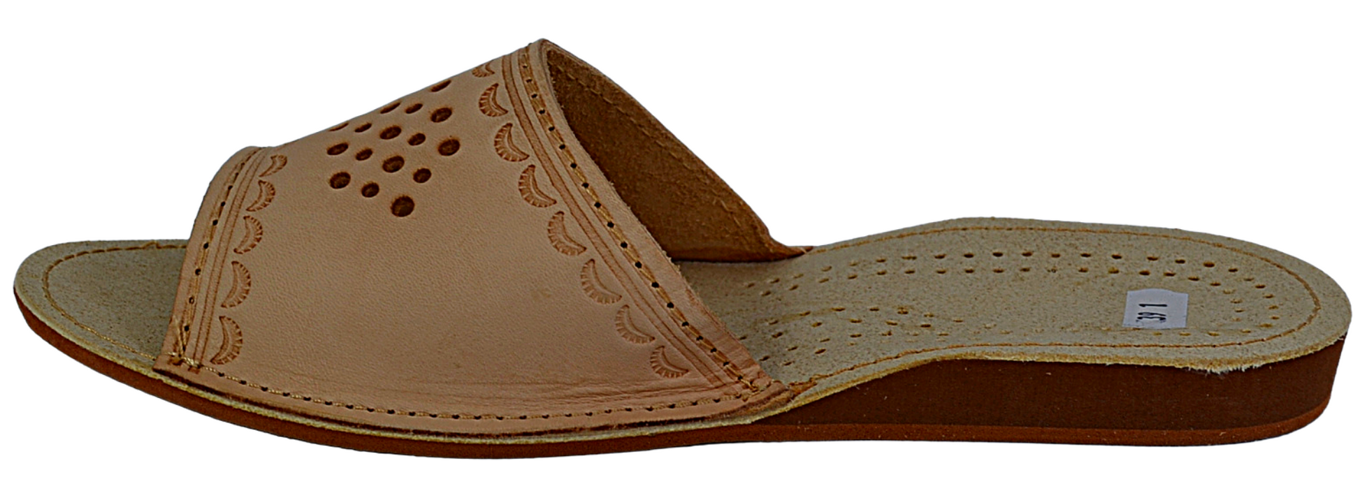 Women's soft sheepskin leather barefoot sandals, easy slip-on style, handmade by Polish artisans - The Leather Gift Co