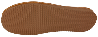Top view of ladies' handmade sheepskin flip flop sandals, open toe slip-on bedroom slides - The Leather Gift Co